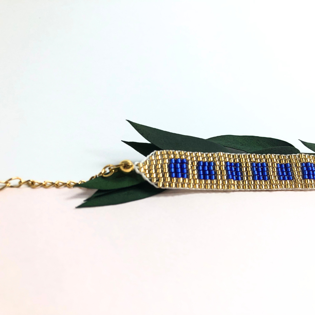 "Noon at Nile" Beaded Bracelet