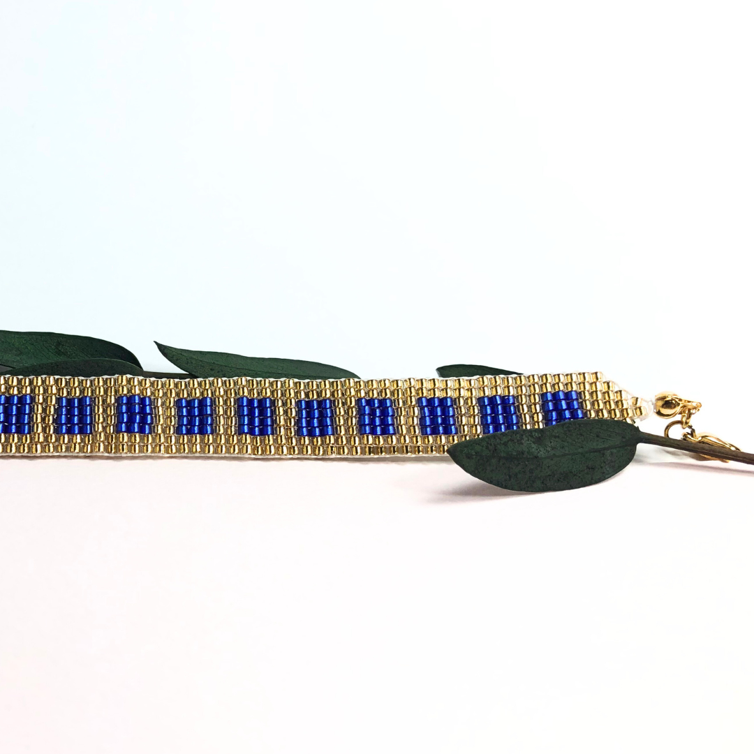 "Noon at Nile" Beaded Bracelet