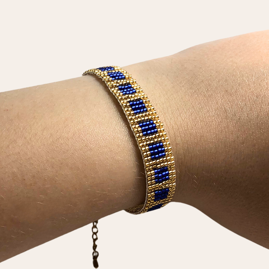 "Noon at Nile" Beaded Bracelet